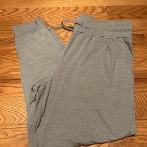 Senita Athletics Heather Gray Relaxed Pants